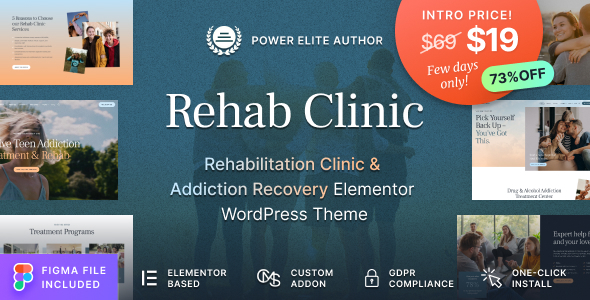 SharedTutor's tweet image. #Templates #Addiction Rehab Clinic – Addiction Recovery Center WordPress Theme dlvr.it/TDVyVq