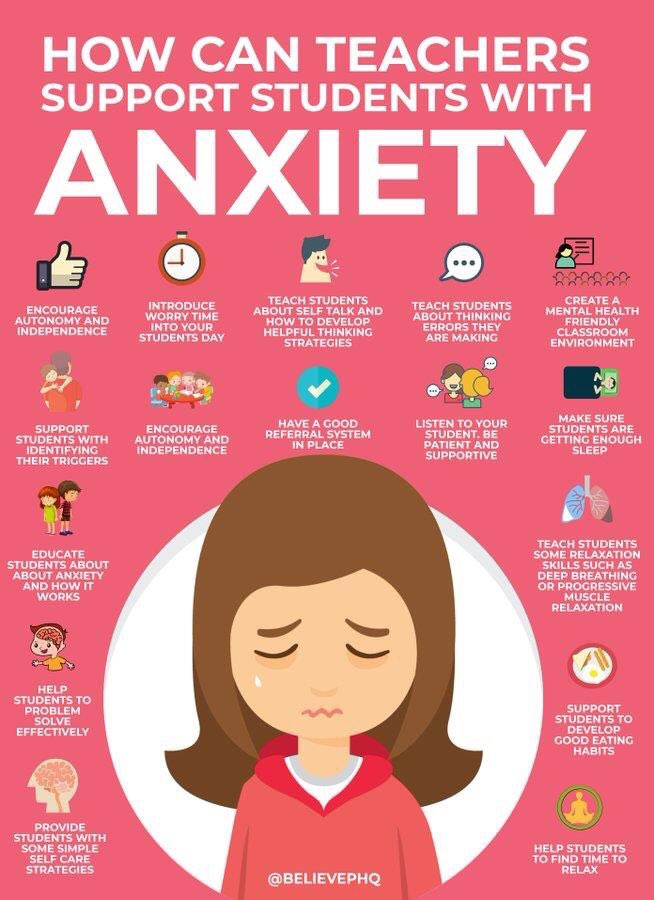 ImtaBrendan's tweet photo. Recent research suggests that childhood anxiety is on the rise, with more children feeling anxious today than even just a few years ago.

Evidence for high levels of anxiety in children comes from an analysis of 29 studies that were published between 2020 and 2021 that included 80,000 young people from around the world. (Read more here https://t.co/a9H9S7gKxj) 

It found that 20.5% of children had clinically significant anxiety symptoms, with girls and older adolescents particularly affected. 

Of course, 2020 and 2021 were defined by the covid-19 pandemic, when many people of all ages felt increased anxiety. 

Even before the Covid-19 pandemic, growing numbers of young people were experiencing high rates of clinical-level anxiety. About 11.6% of children had anxiety in 2012, up 20% from 2007.

Why is it happening? The world around us now feels scary and threatening. When you look at the news, there appears to be less and less safe spaces. Social media also has an impact. Their self esteem and view of the world are constantly affected by what they see and how posts are responded to.
 
Not to forget the everyday challenges of growing up!