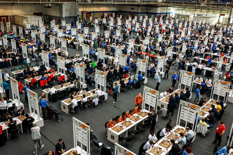 Chessnutech2022's tweet image. The 45th Chess Olympiad is in full swing! 📷
196 teams are competing in Budapest for the top chess title. Matches are intense—who do you think will win? Share your predictions!