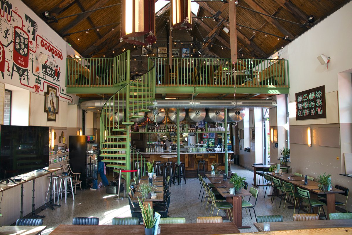 TastyTalesTV's tweet photo. It was about time we added some new pictures to the listing of #Amsterdam brewery and brewpub @PoesiatenKater on our website. This week we paid an early afternoon visit, when all was still quiet. #beerlover #dutchcraftbeer #amsterdambeerbar
https://t.co/hYkcjZKcwZ https://t.co/L7eQFVfnkd