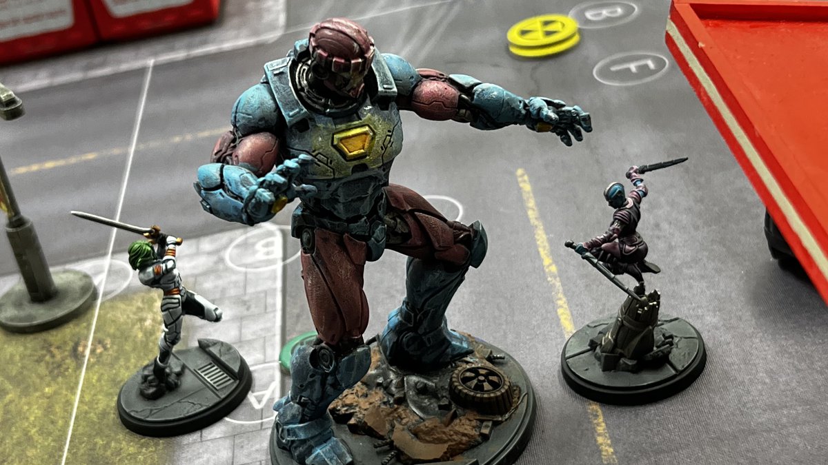 takashi_haga's tweet image. 本日は谷塚のNOT AoSの皆様とマーベルクライシスプロトコル！！
やはりこのゲーム滅茶苦茶面白いのでマジおすすめです！！