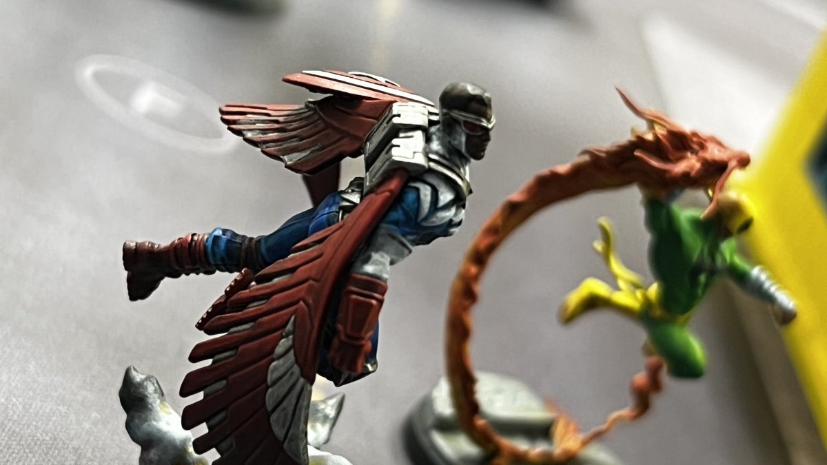 takashi_haga's tweet image. 本日は谷塚のNOT AoSの皆様とマーベルクライシスプロトコル！！
やはりこのゲーム滅茶苦茶面白いのでマジおすすめです！！