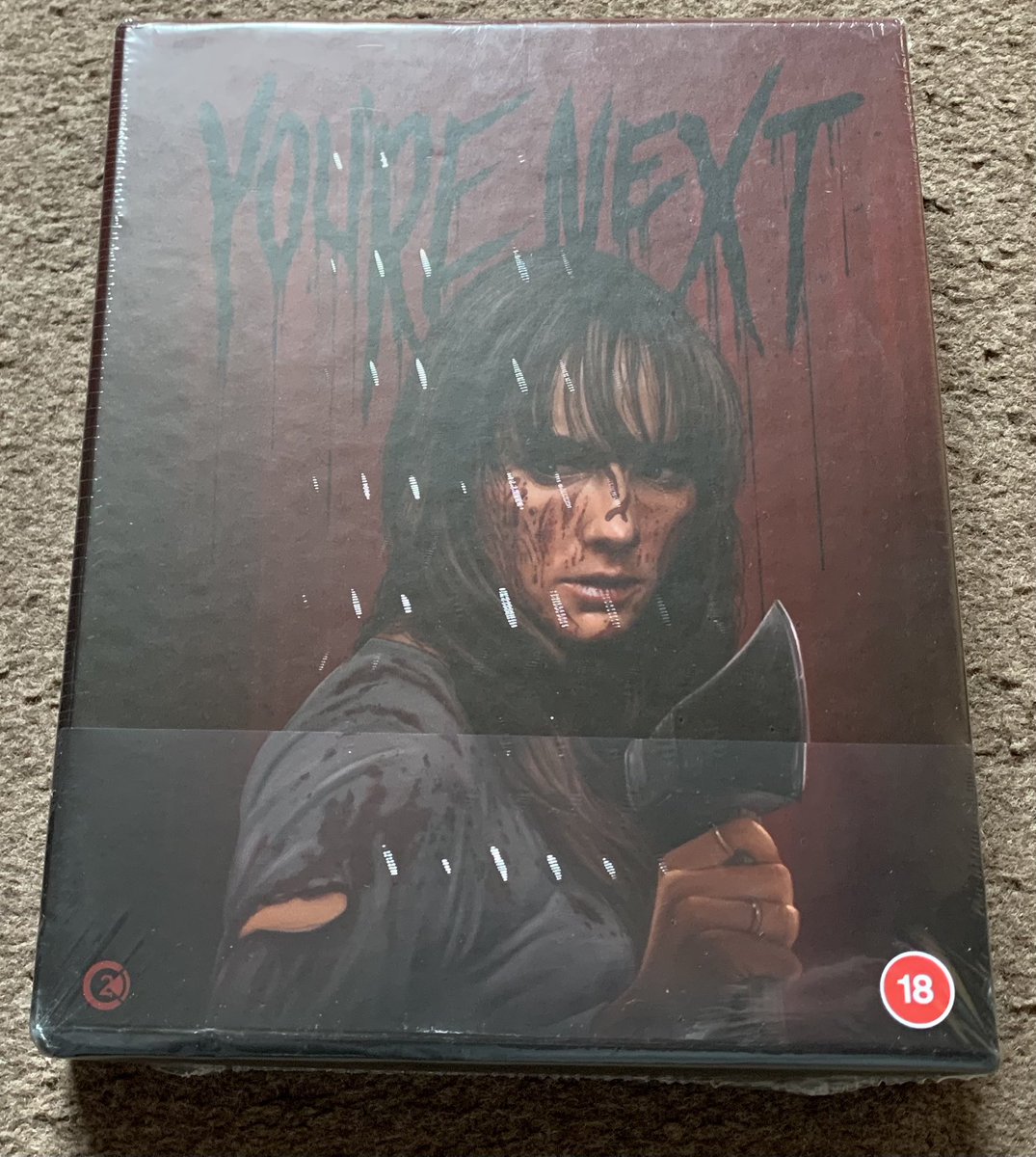 mikeycubed's tweet image. Massive thanks to @AVForums for another great Patreon prize! 

Stunning @SecondSightFilm 4K edition of You’re Next for the collection 😍

And thanks as always to Cas for organising it all 💙

#AVForums #Patreon #SecondSight