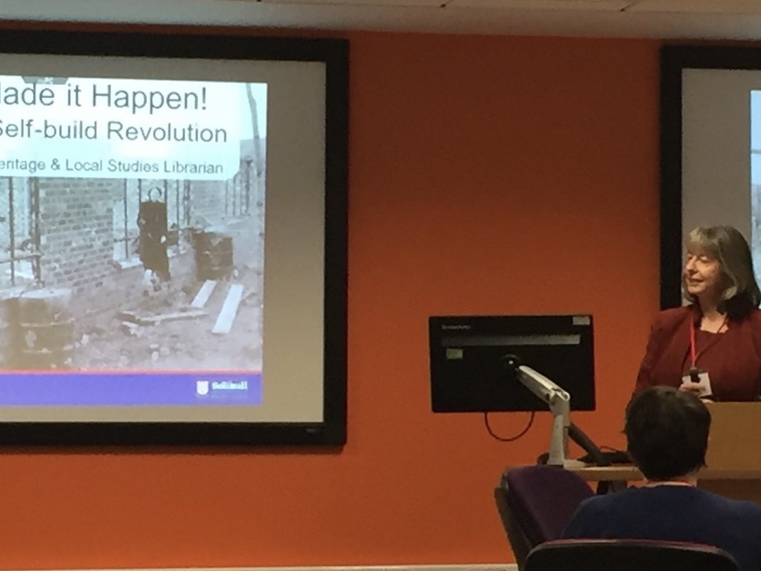 traceydw's tweet photo. @melindahaunton A photos search for the final #JacobinDay brings up this pic of my Jan 2020 conference presentation about a project on the 1950s self-building housing revolution. A few weeks later we were in the 1st Covid lockdown from which the solace of #JacobinDay emerged https://t.co/OAdpDhk6HB