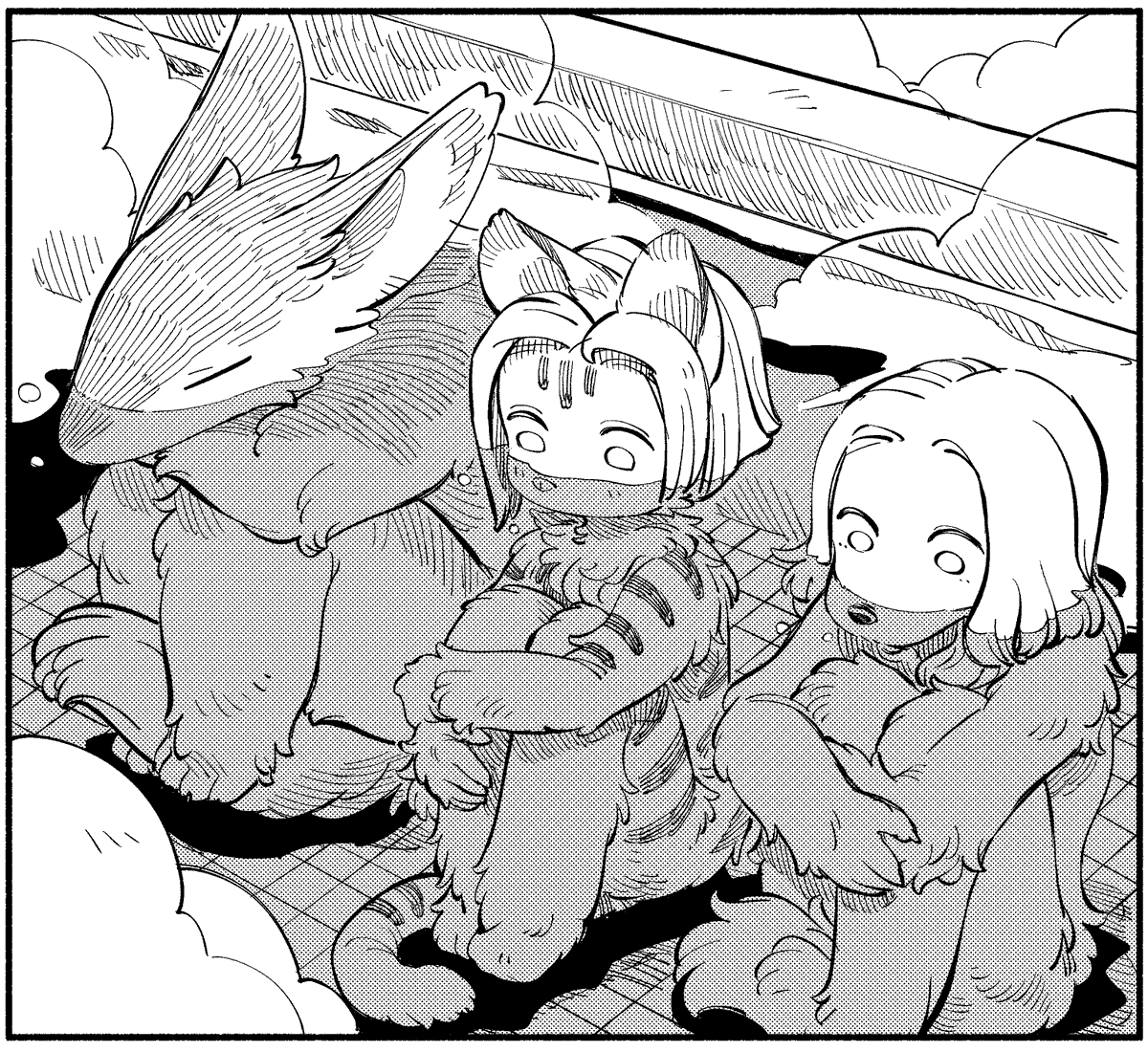 けもケット開催日前日なのでもう一度ポストしておこう…!
久々にオフセット本出せました、以前僕が富士山をロードバイクで登った「Mt.富士ヒルクライム」というイベントに参加した話を元に描いています。それ以外の旅行パートも書いてるのでよかったら読んでやってください🥹
