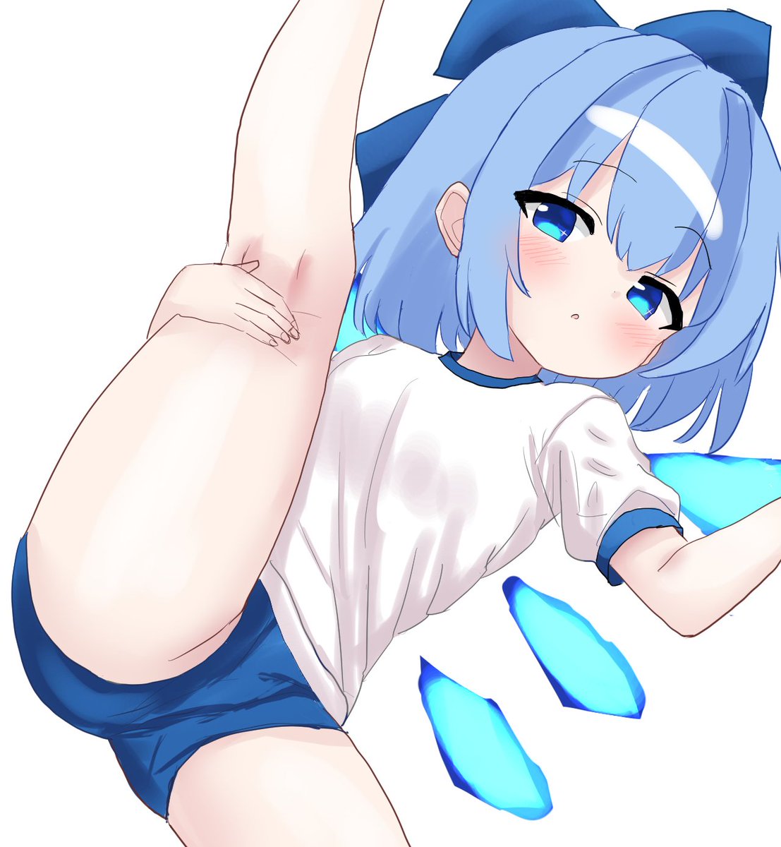 体操服チルノ

R18差分：pixiv.net/artworks/12263…