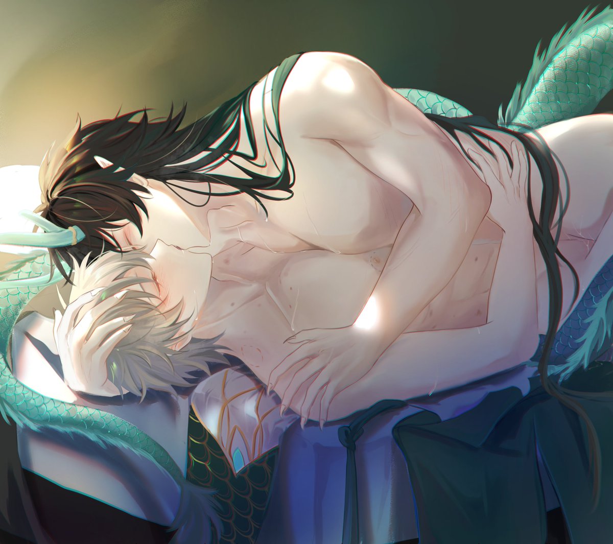 Fennec_artsss's tweet photo. #DanCae https://t.co/ye21EkI06l
