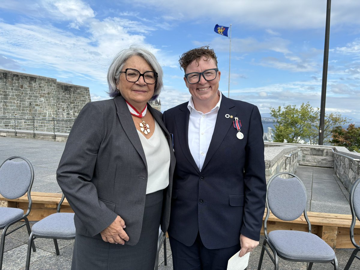 jackie_dawson's tweet photo. Honoured to be one of 57 Canadians selected by the Governor General of Canada - the wonderful Mary Simon - to receive the King Charles III coronation medal for my efforts in climate and ocean science. The other recipients were nothing less than jaw dropping inspirations!!! https://t.co/ymlvHgNrw5