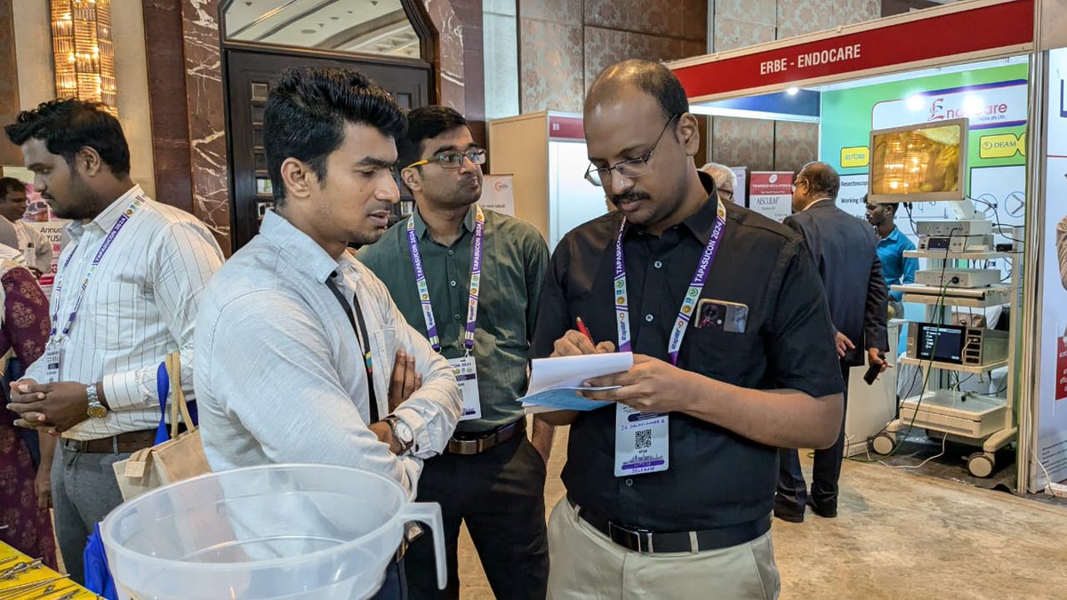 vTitan_Corp's tweet photo. Exciting Afternoon!
We were delighted to welcome more attendees to our booth and had the chance to demonstrate the #AccuflowUro live. Many expressed interest in its compact size and instant report generation.
#TAPASUCON2024 #Uroflowmetry #AccuflowUro #UrologyConference #ChennaiEvents #HealthcareInnovation #vTitan #Expo