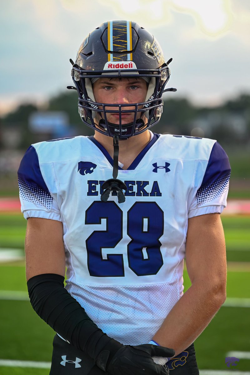 Week 4 <a href="/notjackmcmillen/">Jack McMillen</a>
The 28 jersey honors a new young man each week who demonstrates team, great attitude, loyalty and heart to his teammates. The jersey was worn by former Eureka Football player, Marine CPL Riley Baker who was Killed in action on June 22, 2006 in Ramadi, Iraq