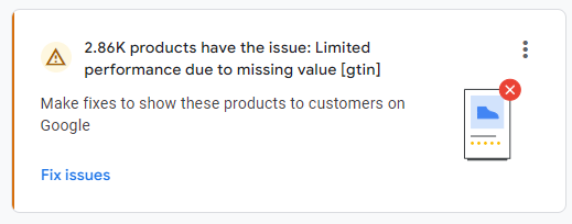 Solerankapp's tweet photo. Limited performance due to missing value [GTIN]? 

SoleRank is a Sneaker GTIN &amp; Product Optimizer built for sneaker stores. Check it out now! https://t.co/hiQXmyUByO https://t.co/8iAOythYUi