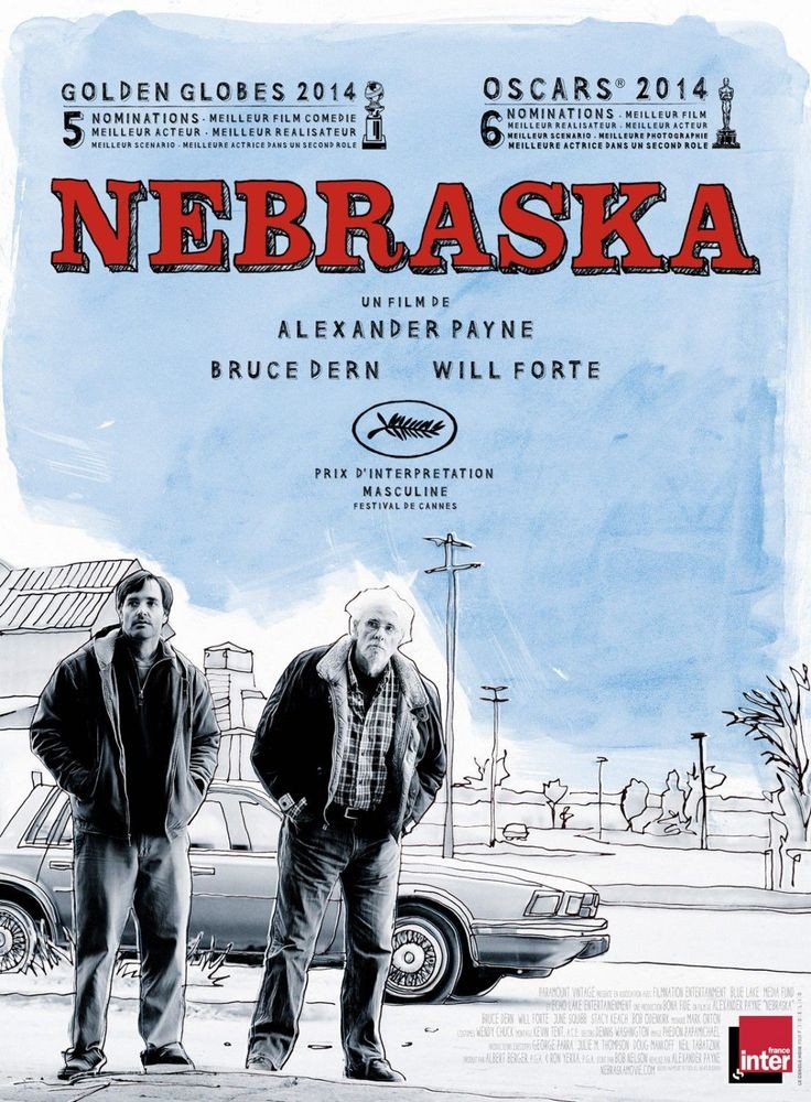 <Nebraska>2014 10년전 영화. 왜 개봉 못했을까? 아카데미 6 노미네이트, 칸 영화제 남우주연상 수상작. #네브래스카 Alexander Payne Bruce Dern Will ForteTranslate post