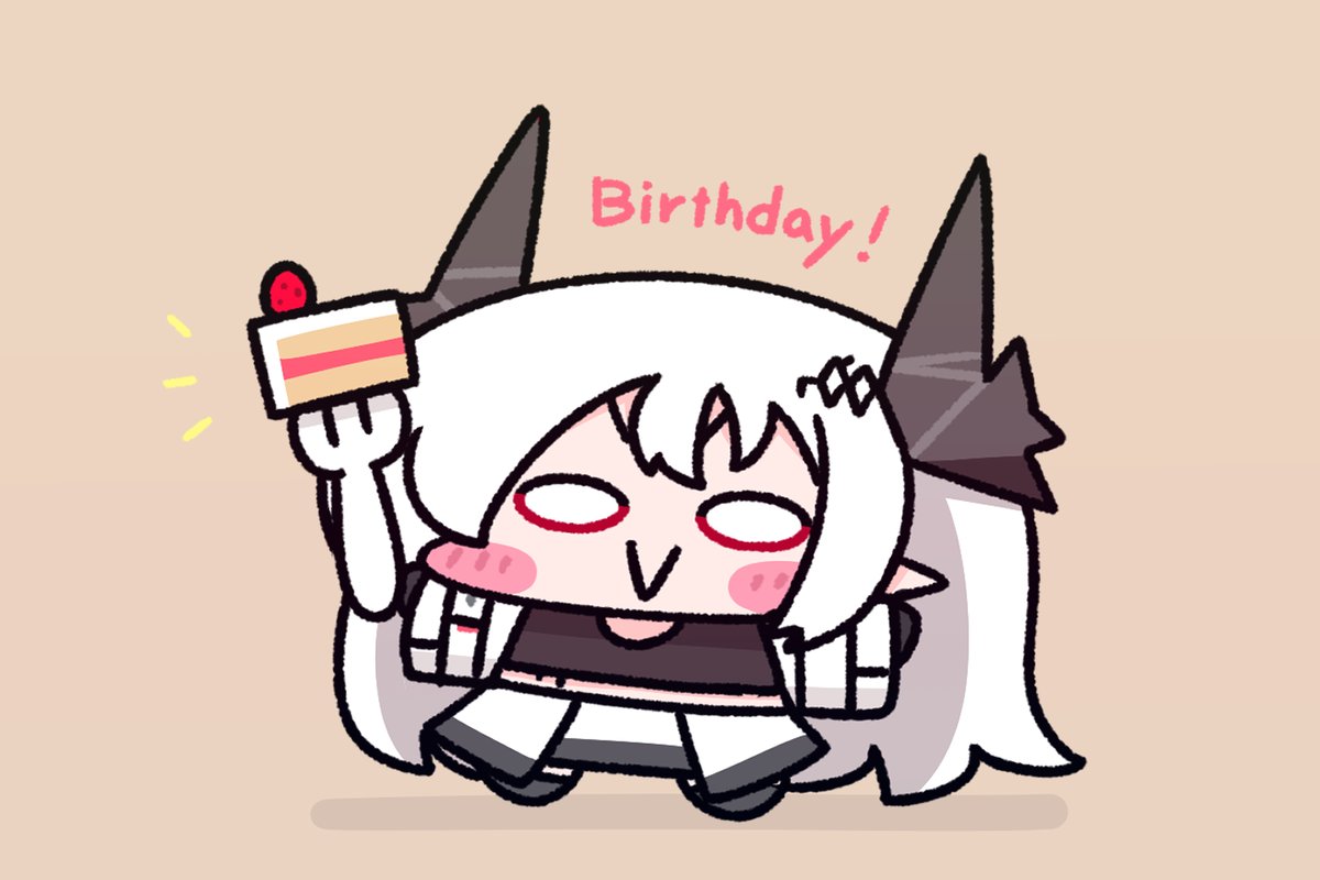 アークナイツ「今日はマドロックちゃんBIRTHDAY#アークナイツ #Arknights 」|Caのイラスト