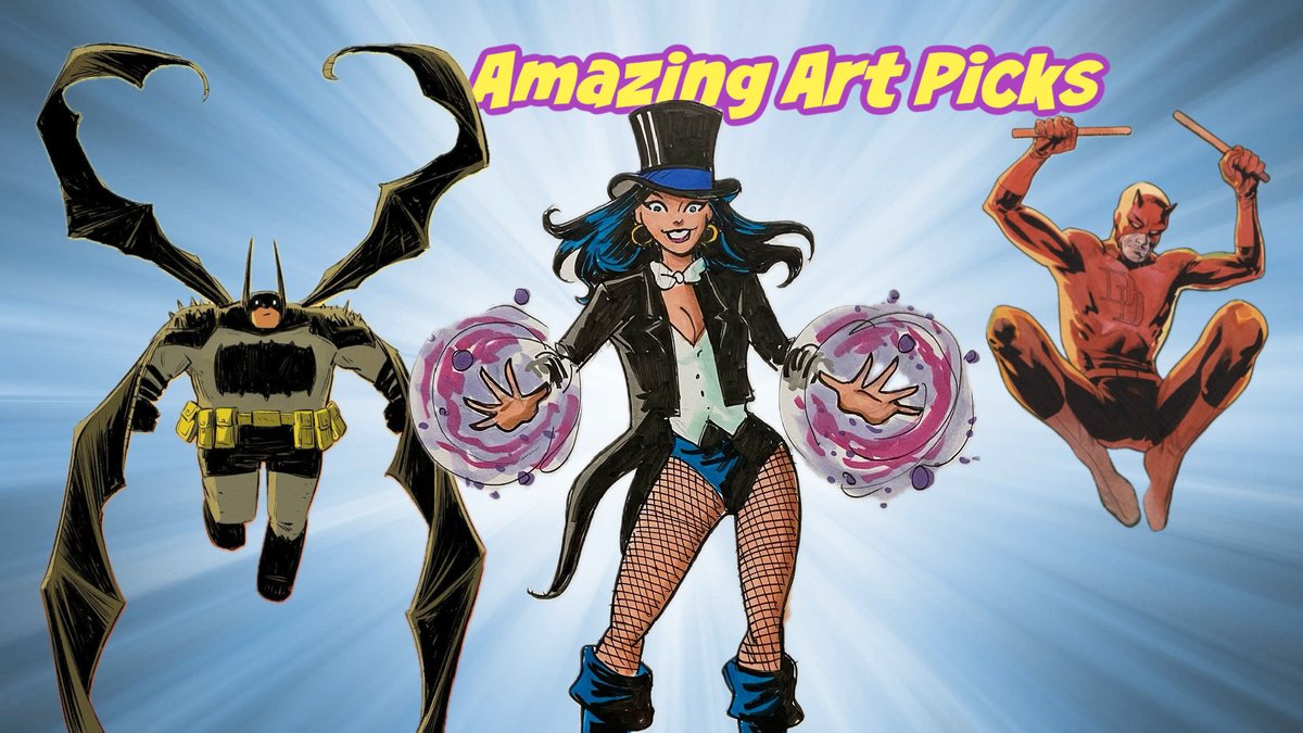 Check out this week's Amazing Art from <a href="/mikemaihack/">Mike Maihack</a> #DustinNguyen <a href="/Reilly_Brown/">RΞILLY (insert blue check mark here)</a>  <a href="/khoiphamart/">Khoi Pham</a> <a href="/awyeahfranco/">Franco</a> <a href="/AxelMedellin/">Axel Medellin ( @axelmedellin.bsky.social )</a> @DocShaner <a href="/joelgomezart/">Joel Gomez</a> <a href="/parentdaniel/">DAN PARENT !</a> and more!
entertainmentfish.com/2024/09/21/ama…