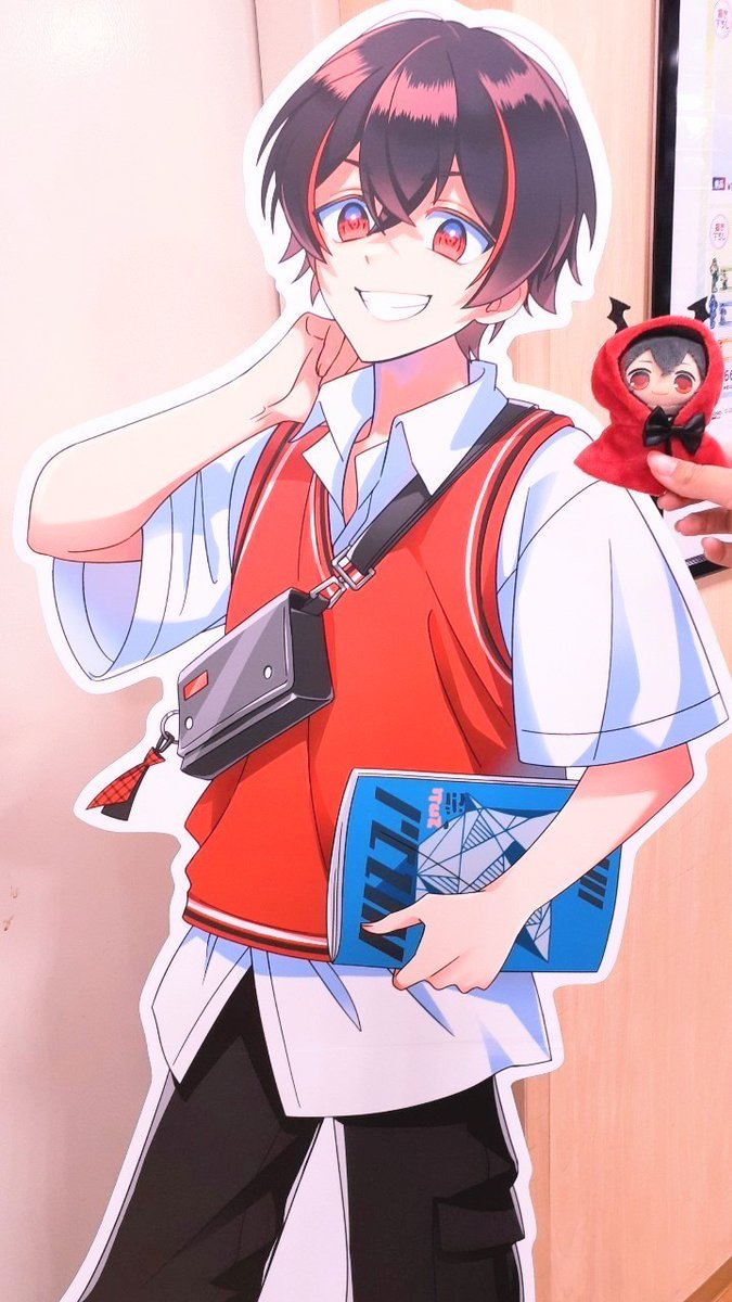 ♡@YuaPyoon ♡ ゆあんくんの等身大パネルに会ってきました🎵 娘が喜ん