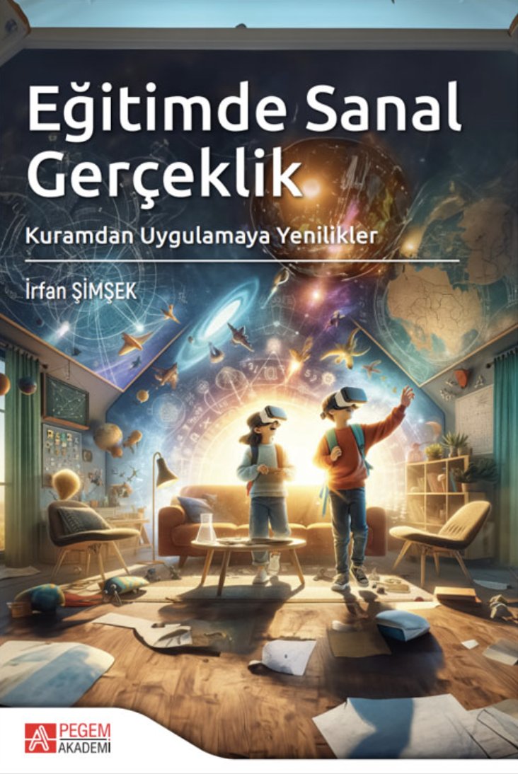 Tuncer Can (@tuncerca) on Twitter photo Doç. Dr. <a href="/irfansimsek/">İrfan Şimşek</a> tarafından kaleme alından "Eğitimde Sanal Gerçeklik: Kuramdan Uygulamaya Yenilikler" kitabı, öğretmenlere, eğitimcilere ve teknoloji meraklılarına, VR teknolojilerini sınıf ortamına nasıl entegre edebileceklerini adım adım gösteriyor. Doç. Dr. <a href="/irfansimsek/">İrfan Şimşek</a> tarafından kaleme alından "Eğitimde Sanal Gerçeklik: Kuramdan Uygulamaya Yenilikler" kitabı, öğretmenlere, eğitimcilere ve teknoloji meraklılarına, VR teknolojilerini sınıf ortamına nasıl entegre edebileceklerini adım adım gösteriyor.