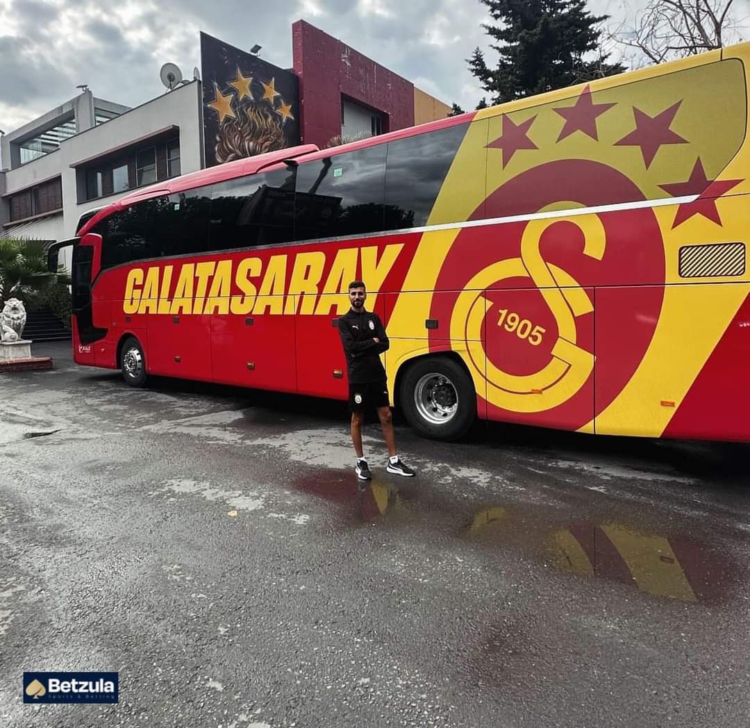 Hayirli olsun yeni takim otobusu  💛❤️ilk kez bugun kullanilacak 🦁
