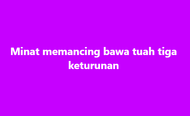 SinarOnline's tweet image. Minat memancing bawa tuah tiga keturunan

SERDANG - Minat memancing membawa tuah kepada tiga sekeluarga apabila mereka diumum pemenang pertandingan memancing 'Fun Fishing' sempena Pameran Pertanian, Hortikultur dan Agro Pelancongan 2024 (MAHA 2024).

#sinarharian #pemancing #maha