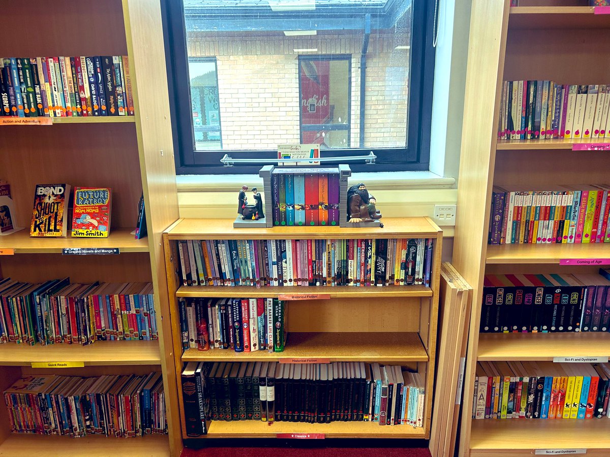 The Crick Book Nook is officially open from Monday 23rd September! Open for students looking for a quiet space to read or study in school. Book borrowing service also available! Found in E4 📚❤️