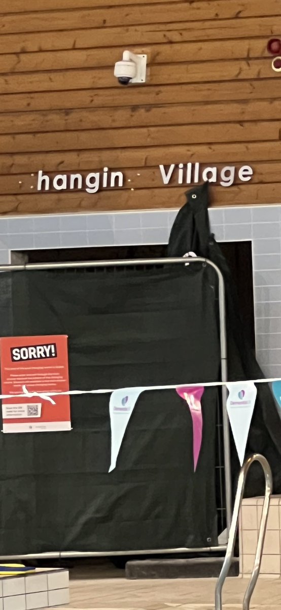 My local leisure centre is being renovated. I’m not a fan of all the alterations tbh.