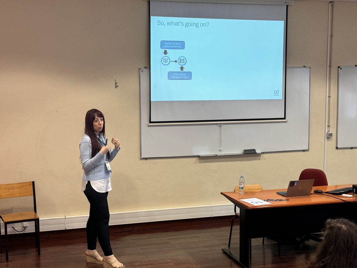 Scoutman (@scoutmanpt) on Twitter photo “Do Low Code projects need Change Management? Appsolutely!” with <a href="/a_patsiavou/">Angeliki Patsiavou 🎶 MVP Biz Apps</a>
at <a href="/CollabDaysPT/">CollabDays Portugal</a> “Do Low Code projects need Change Management? Appsolutely!” with <a href="/a_patsiavou/">Angeliki Patsiavou 🎶 MVP Biz Apps</a>
at <a href="/CollabDaysPT/">CollabDays Portugal</a>