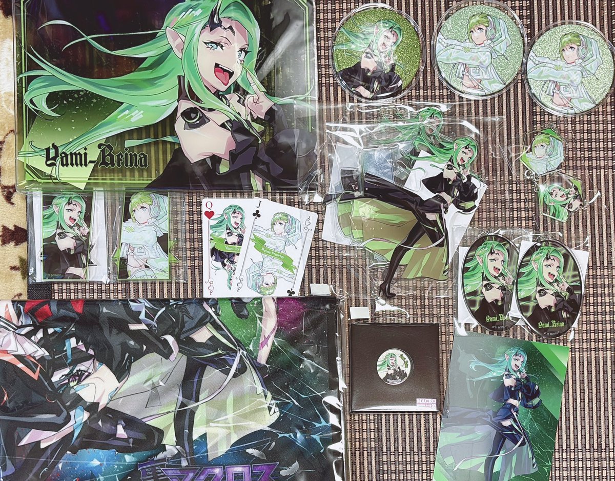 rc_0y4's tweet image. 裏マクフェス戦利品🫶🏻️︎💚