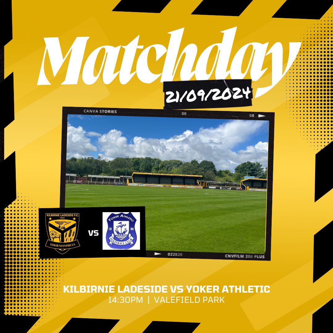 👊🏻 Round 2 👊🏻

🗓Date - 21/09/2024
🏆Cup - Scottish Junior Cup 
⏰Time - 14:30
🎟️Ticket Prices - £8/£4
🆚Opposition - <a href="/YokerAthleticFC/">Yoker Athletic</a> 
📍Stadium - Valefield Park, (KA25 6HU)

#ComeOnTheBlasties