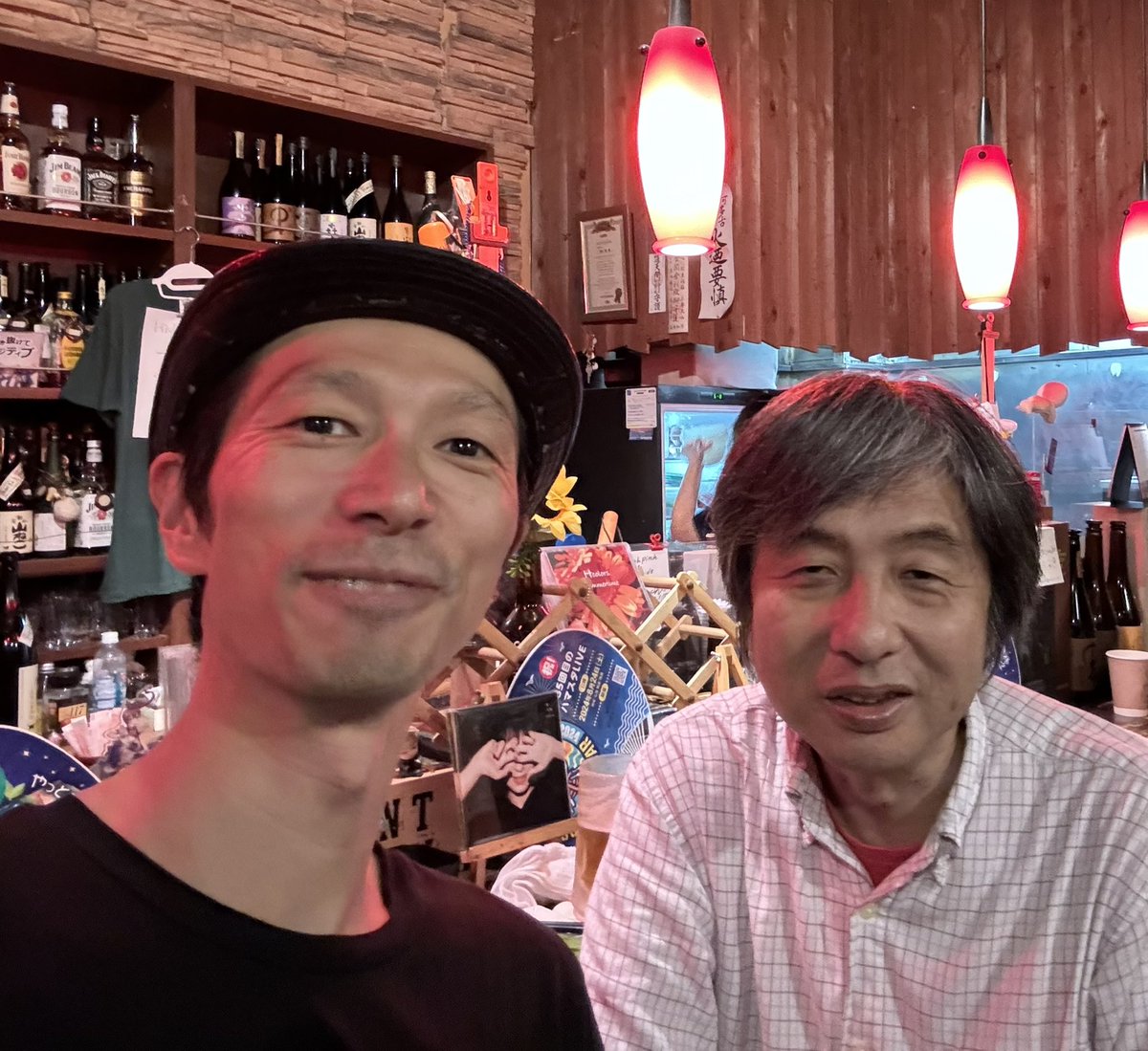 東神奈川High Pitchにて
最高の夜を更新しました〜！！
なかなかこのツーショットは無かった(笑)
今日もありがとうございました！！
