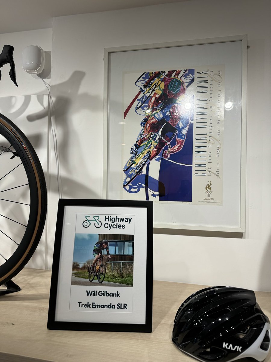 Nice to see ⁦<a href="/GilbankWill/">Will Gilbank</a>⁩ featured in ⁦<a href="/highwaycycles/">Highway Cycles</a>⁩  shop in downtown Bishop's Stortford