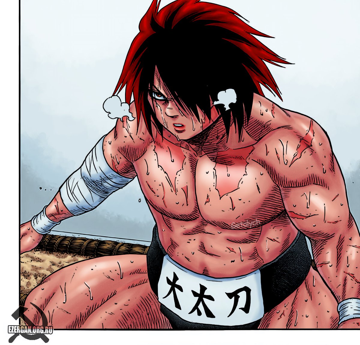 GetaloEgor's tweet photo. Sumo Hinamaru coloring
#mangacoloring 
#Sumohinamaru https://t.co/0bfgMnBnEY