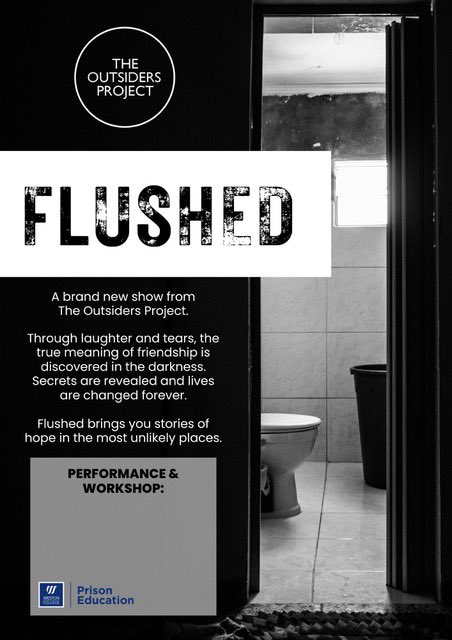 Gary and Neil have been out on the road touring FLUSHED, created as part of our ongoing partnership with <a href="/PrisonEdWeston/">Weston College Prison Education</a> 

This tour has seen us visit 8 prisons across the SW with a performance, Q&amp;A, and creative writing workshop… (1/2)

📸 @carolinebealejohnson