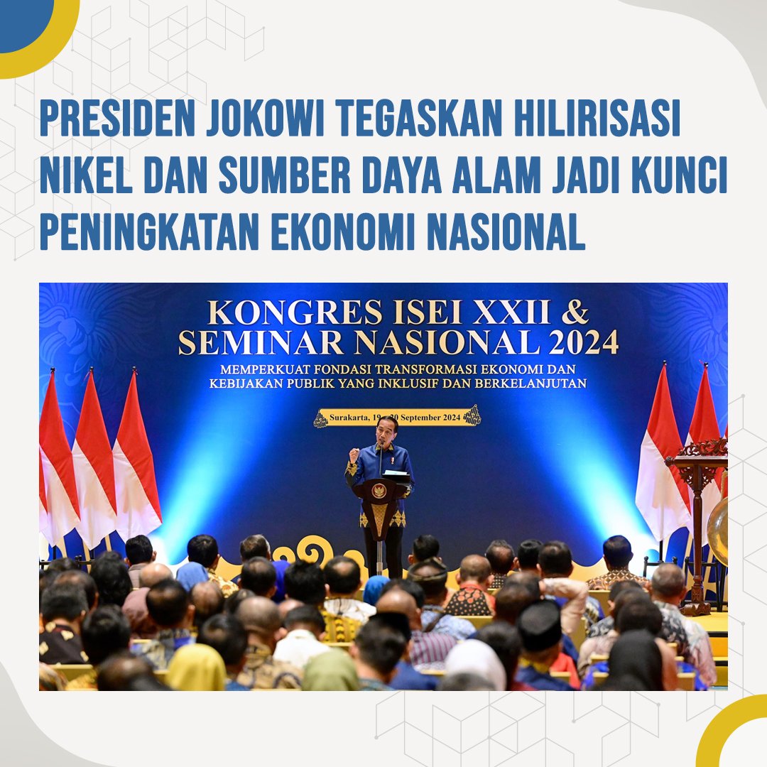 IrwansyahNov's tweet photo. Mari Dukung Terus Kebijakan Hilirisasi Yang Terus Dikembangkan Oleh Pemerintah Saat Ini.

#BABYMONSTERxSingaporeGP #DearYouthJakarta #CeraVeFirstDatexFourth BAEMON RACES SINGAPORE GP Papua JENO JAEMIN THANK YOU YEONJUN AT MUSIC CORE WAKEONE TREAT RICKY BET https://t.co/gnuw6eBdC9