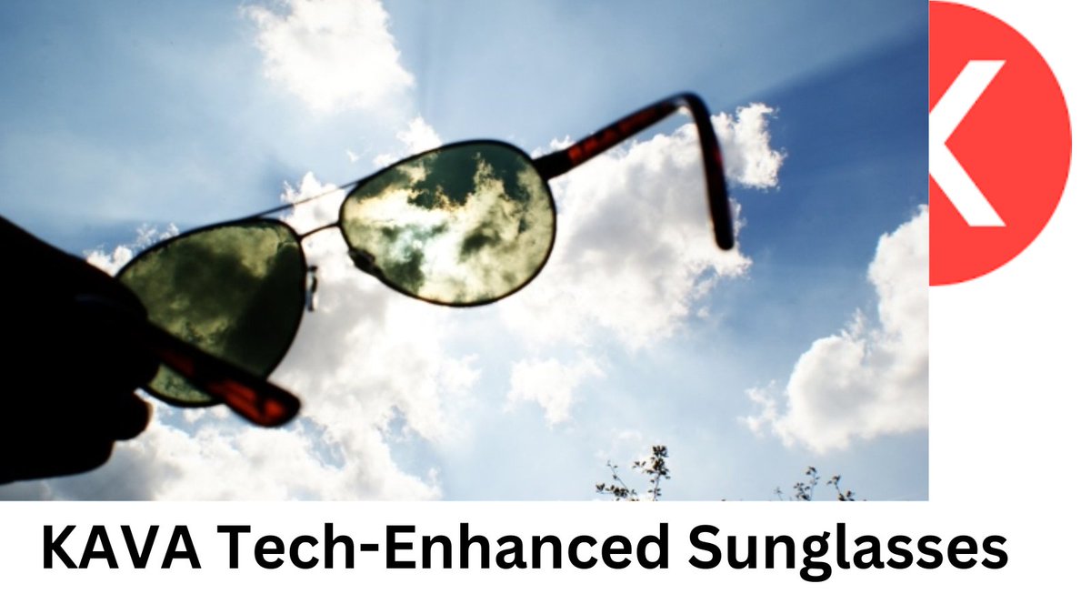 harlimidan's tweet image. Experience the future of fashion with KAVA Tech-Enhanced Sunglasses. Equipped with Bluetooth speakers and UV protection, these shades are not only stylish but also functional.
#KAVA #BlockchainStyle #KAVAChain #SmartWearables
@KAVA_CHAIN"_