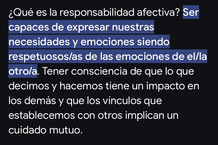 no tienes