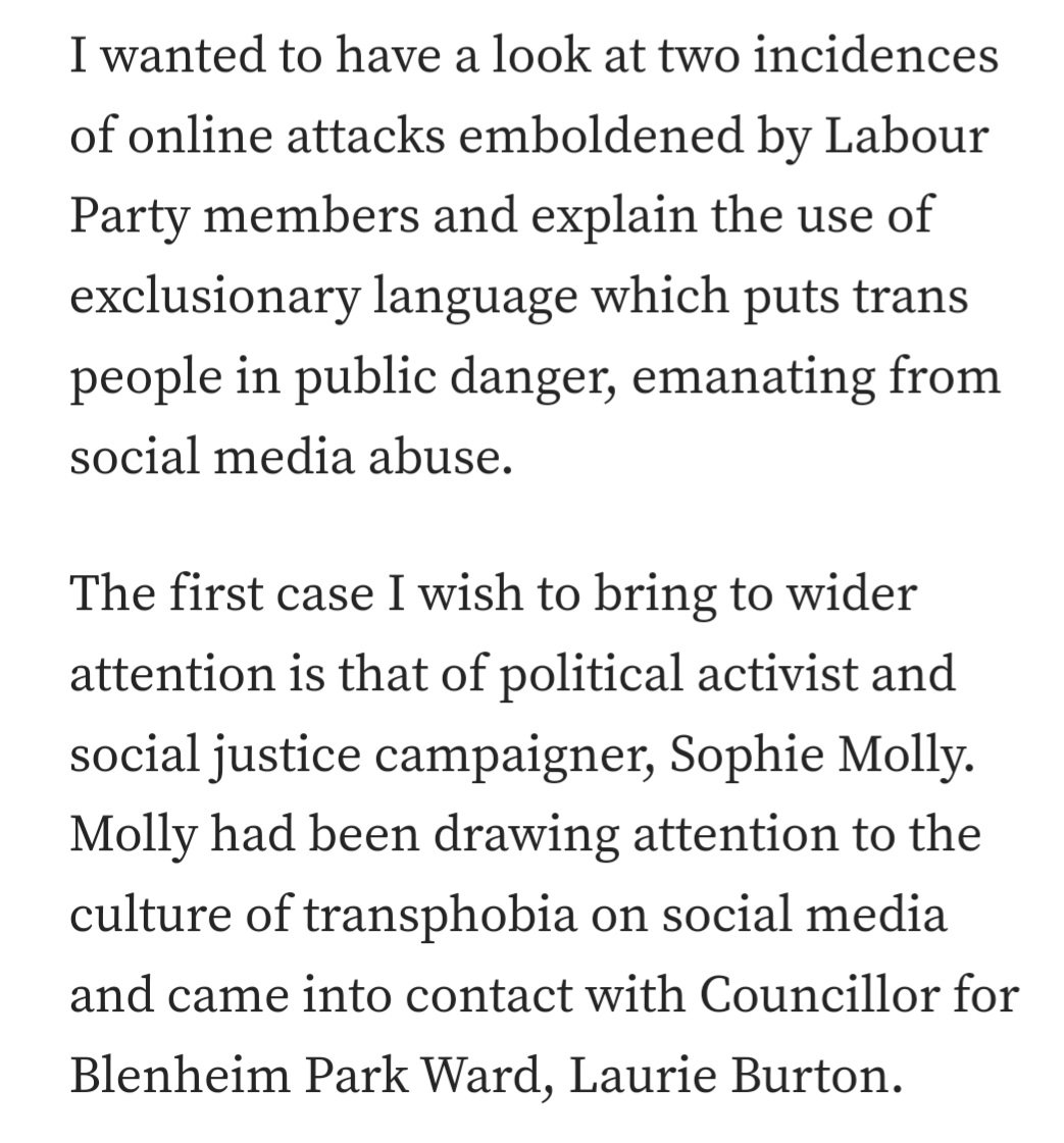 SophieMolly_OFF's tweet image. Great article from @Stopphoningme. Freda connects the dots of UK Labour's internal transphobia. She explains how transphobia has been allowed fo grow and flourish within the Labour Party.

medium.com/@missfredawall…