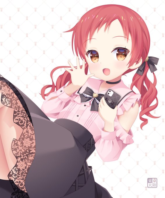 地雷系メグちゃん。
#京章_絵 