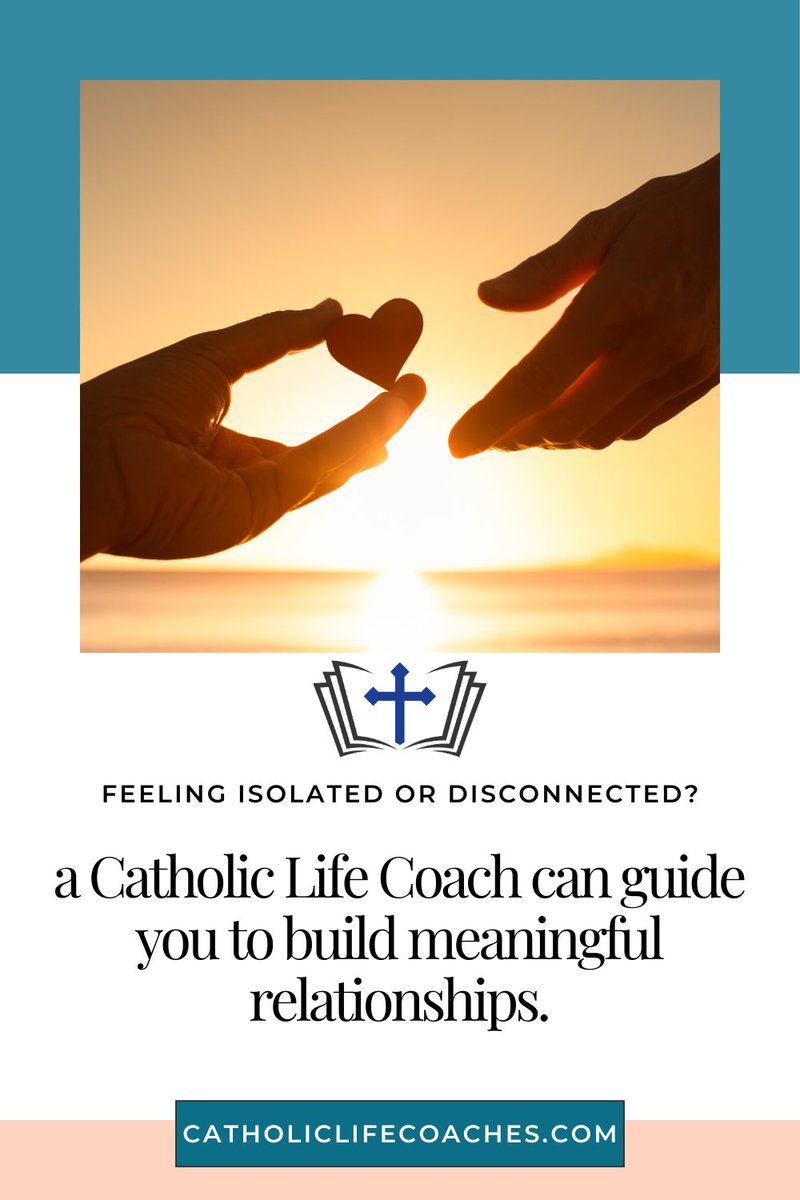 RaphaelRemedy's tweet image. Feeling isolated or disconnected? 😔 A Catholic life coach can guide you to build meaningful relationships, no matter your past experiences. God desires for you to live in community! 🌟 #BuildingFriendships #CatholicCommunity