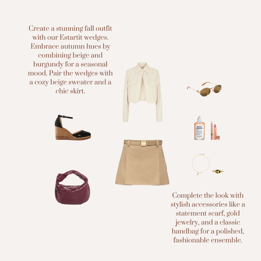 VISCATA's tweet image. Unlock the secrets to autumnal elegance with Viscata. This fall, blend comfort and style effortlessly by incorporating our versatile footwear into your seasonal outfits. 

bit.ly/47ivqc9
.
.
.
#viscata #stylehacks #fall espadrilles #falllook