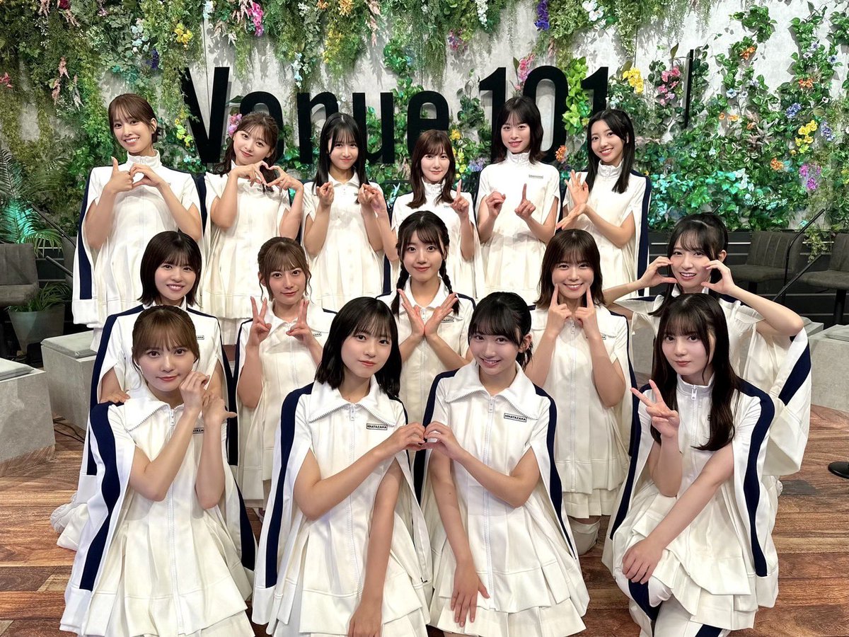 本日9月21日(土)23:00〜 NHK総合「Venue101」に #日向坂46 が出演し
