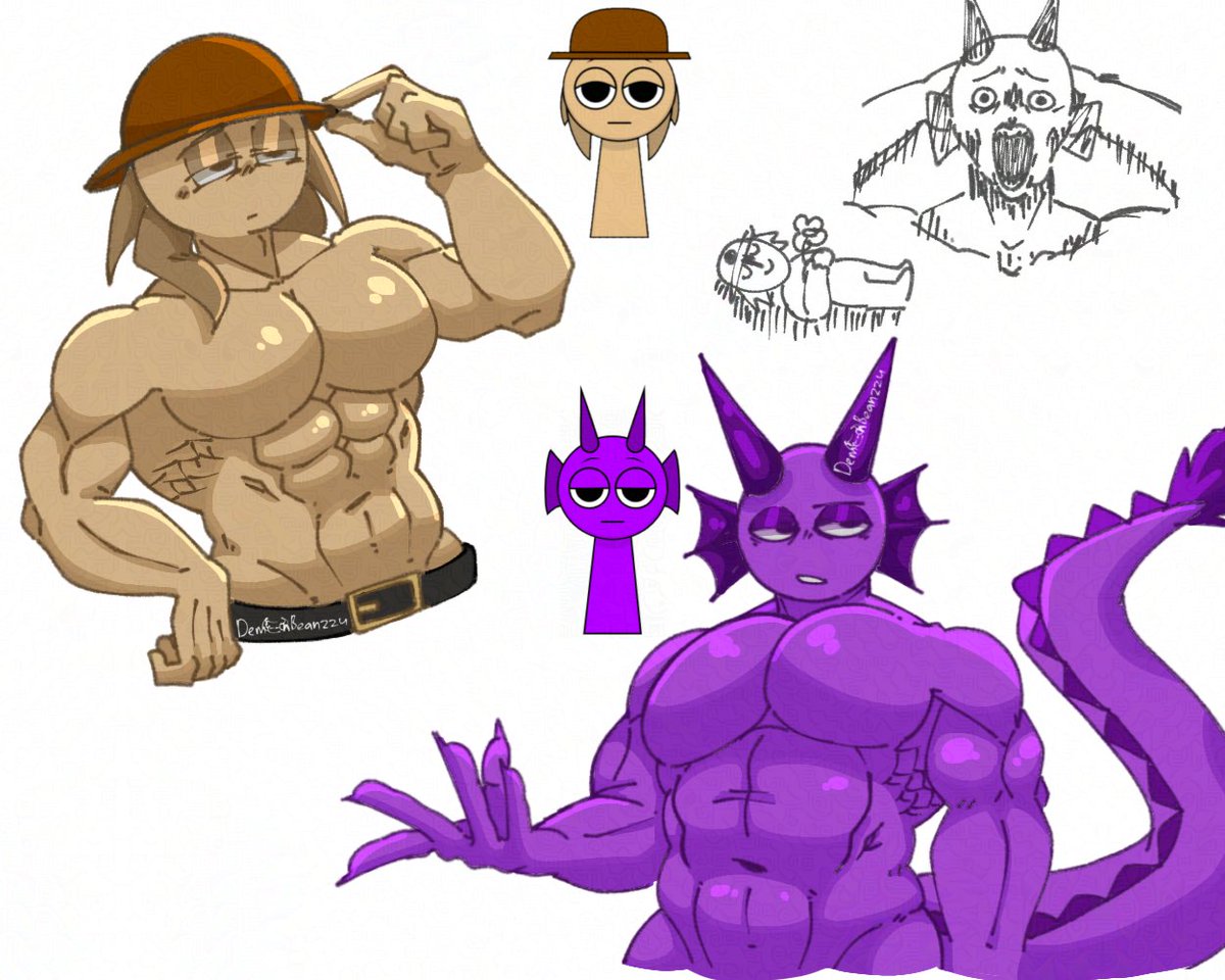 BBeanzzy's tweet image. Hi sprunki fandom #sprunki