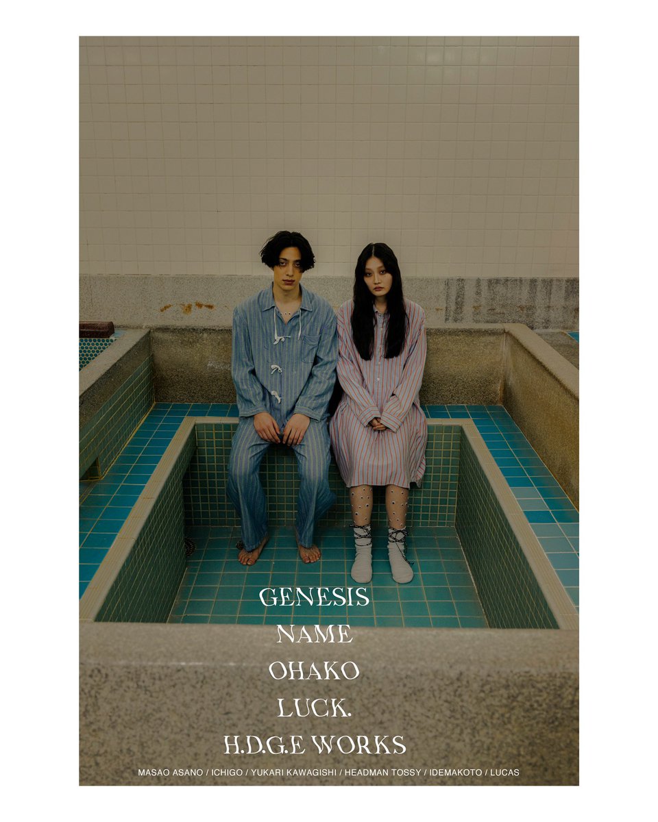 Headman_Tossy's tweet image. 銭湯STYLE♨️
#artwork #lookbook #keyvisual