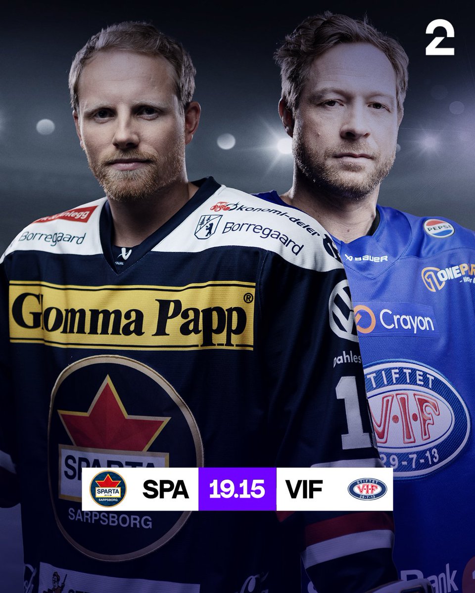 Både Sparta og Vålerenga jakter sesongens tredje strake seier i kveldens hovedkamp i EHL. En ypperlig mulighet for begge til å vise hva som bor i årets lag.

På kommentatorplass: <a href="/WeenEspen/">Espen Ween</a> og <a href="/janandreaasland/">jan andre aasland</a>. I studio: <a href="/ErikFollestad/">Erik Follestad</a> og jeg. Vi sees fra 19.00! #2hockey