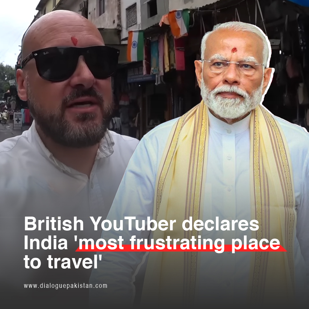 DialoguePak's tweet image. A recent video uploaded by British YouTuber Benjamin Rich has sparked widespread outrage among Indian citizens, with many expressing disappointment and anger over his harsh critique of the country.

dialoguepakistan.com/en/life-style/…

#DialoguePakistan #Uploaded