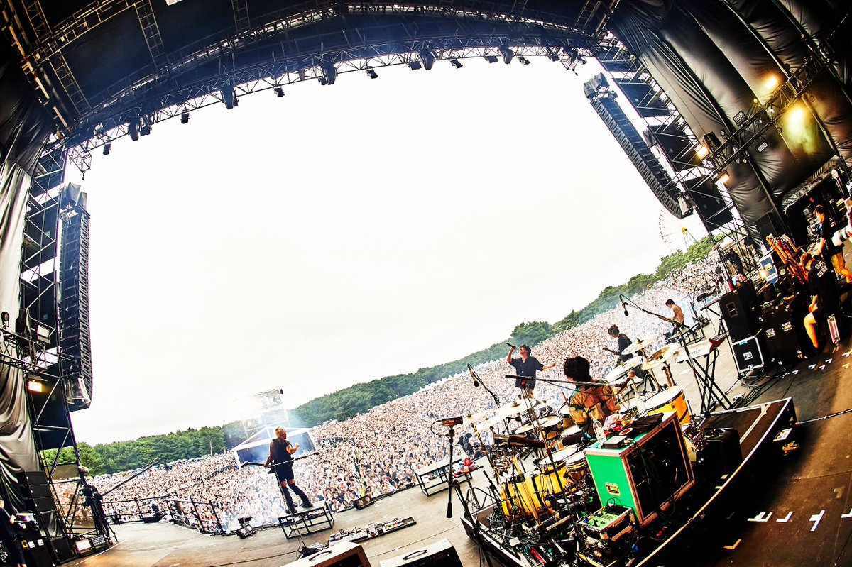 夢のひたちなかロッキンGRASS STAGE やり切った！出し切った！最高すぎ