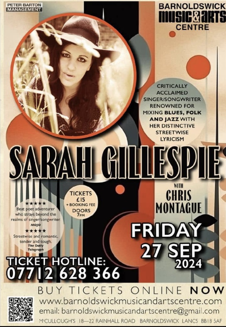 Cant wait to play Barnoldswick Music + Arts Fri 27th Sep w <a href="/ChrisRMontague/">Chris Montague</a> 💥 barnoldswickmusicandartscentre.com