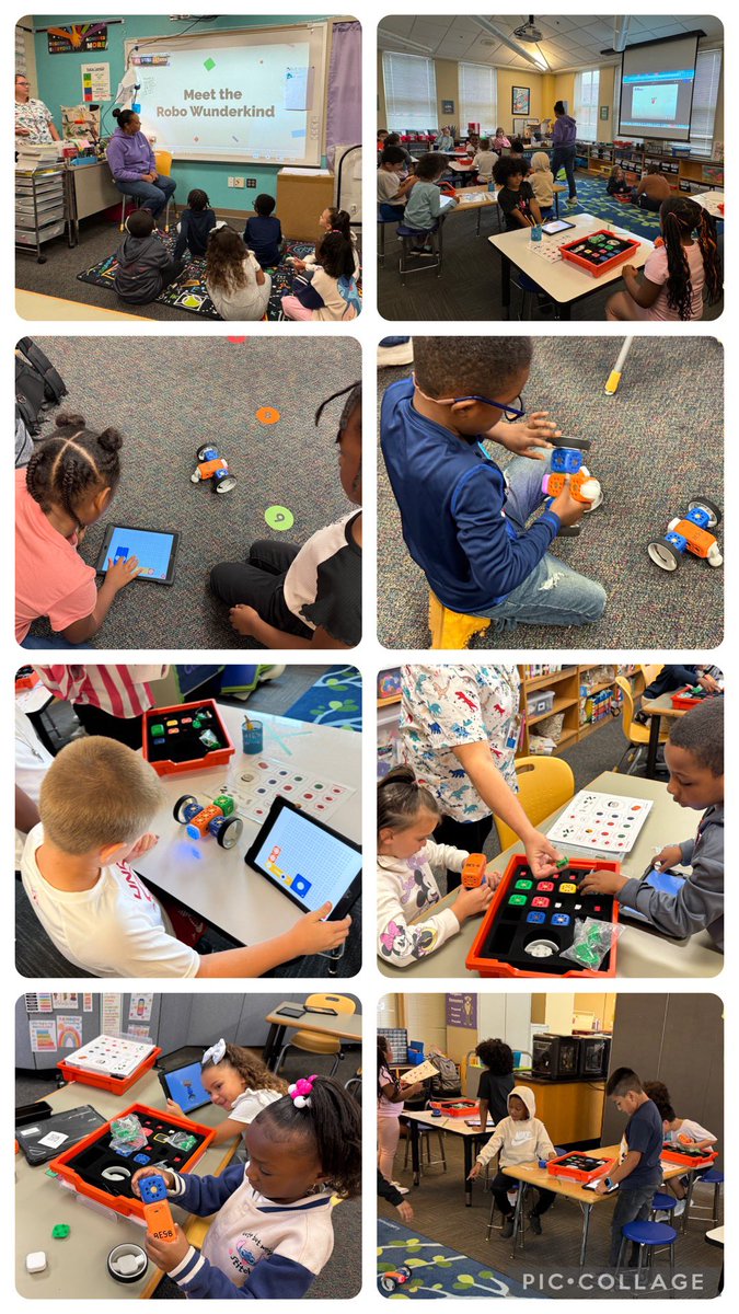 Benjamin Hurley (@hurleben) on Twitter photo Very excited to launch <a href="/RoboWunderkind/">Robo Wunderkind ๐ค ๐</a> to our <a href="/wcpsmd/">WCPS Maryland</a> elem computer science classes this year. Ss were engaged ๐คฉ โค๏ธthe quick build and many #coding options this provides our Ss. Supporting the <a href="/MdPublicSchools/">Maryland State Department of Education</a> <a href="/BlueprintWcps/">WCPSBlueprint</a> <a href="/CSforALL/">CSforALL</a> <a href="/wcpsmd/">WCPS Maryland</a> <a href="/AnnKAnders/">Dr. Ann K. Laber Anders</a> <a href="/GaryWCPS/">Dr. Gary Willow</a> <a href="/jwaybr93/">Jordan Waybright</a> Very excited to launch <a href="/RoboWunderkind/">Robo Wunderkind ๐ค ๐</a> to our <a href="/wcpsmd/">WCPS Maryland</a> elem computer science classes this year. Ss were engaged ๐คฉ โค๏ธthe quick build and many #coding options this provides our Ss. Supporting the <a href="/MdPublicSchools/">Maryland State Department of Education</a> <a href="/BlueprintWcps/">WCPSBlueprint</a> <a href="/CSforALL/">CSforALL</a> <a href="/wcpsmd/">WCPS Maryland</a> <a href="/AnnKAnders/">Dr. Ann K. Laber Anders</a> <a href="/GaryWCPS/">Dr. Gary Willow</a> <a href="/jwaybr93/">Jordan Waybright</a>