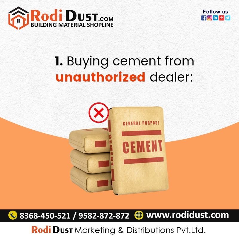 rodidust's tweet photo. Don't make these mistakes: buying from unauthorized dealers, skipping the manufacturing date check, and improper storage. Choose wisely!

#CementTips #ConstructionMistakes #QualityCement #BuildingRight #CementStorage #AuthorizedDealers #ConstructionSafety #SmartBuilding https://t.co/qWPSYdc4es