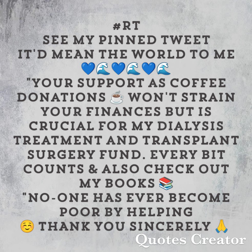 Hyacinth (@oldhyacinth) on Twitter photo Your contribution to my dialysis treatment would greatly help and encourage my healing process.
<a href="/SLove2lindy/">Blue Boomer ๐๐ง๐</a>
<a href="/ericahlevine/">Erica Levine</a>
@JackDurando
<a href="/PallaresBrandy/">๐ Resister Sister</a>
<a href="/81stinfbde/">James Steele</a>
<a href="/SchonkerenJ/">Schonkeren J</a>
<a href="/localgirl84/">Localgirl84</a>
<a href="/bagaof4/">๐ปbagaof4 ๐๐๐๐</a>
<a href="/bjchesterfield/">Bee Jay Chesterfield</a>
<a href="/laurelcf/">Christina Fay๐๐๐ช</a>
@SeltzerBooks
@jaleece8
<a href="/Stephen54134649/">Don the Con ๐ง</a>
<a href="/TboneTroy1/">Tbone Troy ๐บ๐ฒ๐๐บ๐ฒ</a> Your contribution to my dialysis treatment would greatly help and encourage my healing process.
<a href="/SLove2lindy/">Blue Boomer ๐๐ง๐</a>
<a href="/ericahlevine/">Erica Levine</a>
@JackDurando
<a href="/PallaresBrandy/">๐ Resister Sister</a>
<a href="/81stinfbde/">James Steele</a>
<a href="/SchonkerenJ/">Schonkeren J</a>
<a href="/localgirl84/">Localgirl84</a>
<a href="/bagaof4/">๐ปbagaof4 ๐๐๐๐</a>
<a href="/bjchesterfield/">Bee Jay Chesterfield</a>
<a href="/laurelcf/">Christina Fay๐๐๐ช</a>
@SeltzerBooks
@jaleece8
<a href="/Stephen54134649/">Don the Con ๐ง</a>
<a href="/TboneTroy1/">Tbone Troy ๐บ๐ฒ๐๐บ๐ฒ</a>