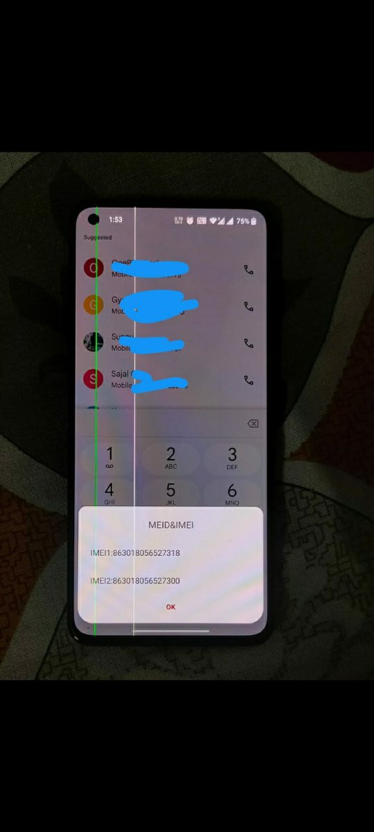mahakalalpha's tweet image. @OnePlus_IN  
OnePlus 9 5G from Amazon 24.12.2021 

Recently Facing Green Line issue 
That’s when I visited the exclusive OnePlus service center in Lucknow
But My problem Not solved continue I request last 20 days 🥺 No support 
#boycottoneplus
Please Help 🙏 @OnePlus_IN