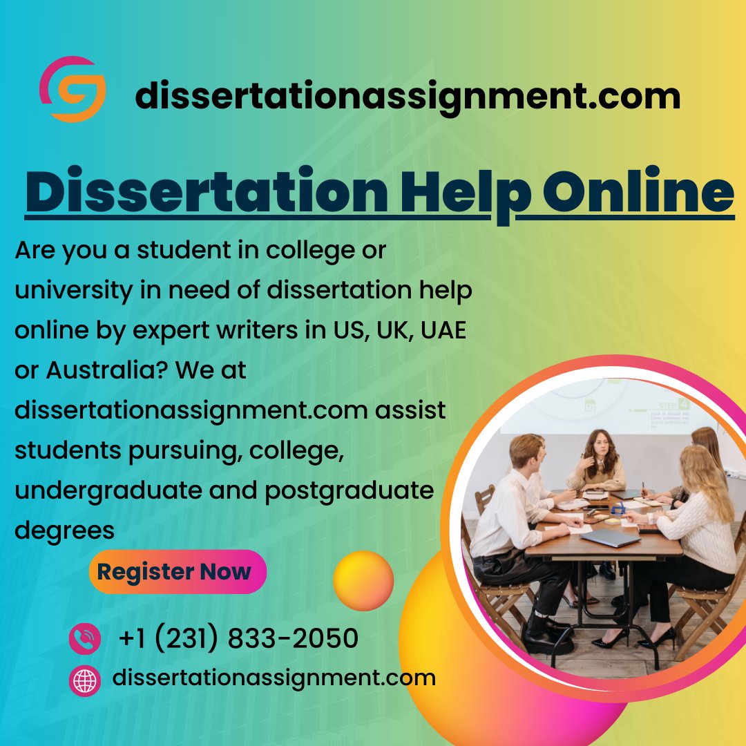 Payessaywriting's tweet image. Dissertation Help Online
#DissertationHelpOnline
#DissertationwritingOnline
#DissertationHelp
#DissertationOnlinehelp
.
.
Contact Us: wa.link/r8suly
+1 (231) 833-2050
Order Now Via: dissertationassignment.com
.